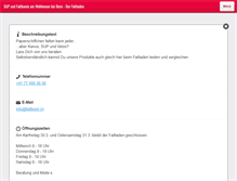Tablet Screenshot of faltboot.ch